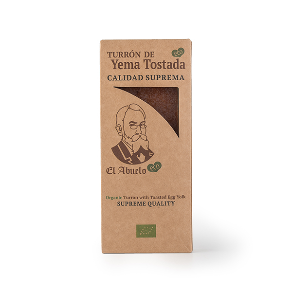 TURRÓN DE YEMA QUEMADA ECO El Abuelo 200g