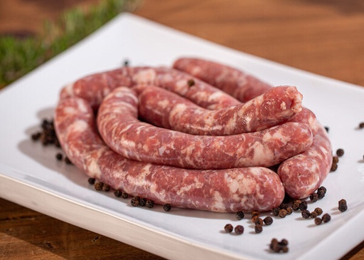 SALCHICHA CON PIMIENTA ECO dpagès (paquete de aprox. 380-400 g - 4 o 5 ud. - precio por paquete)